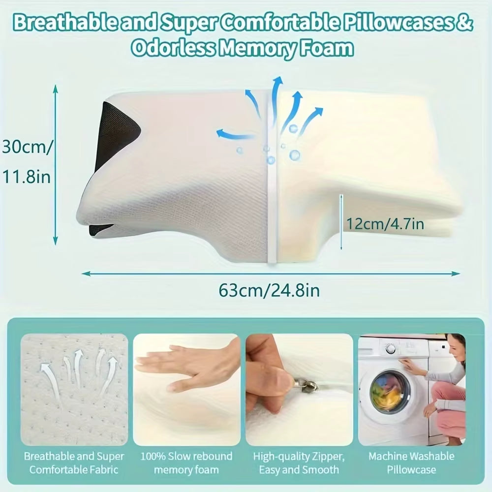 Premium Butterfly Sleep Pillow – Wake Up Rested & Energized